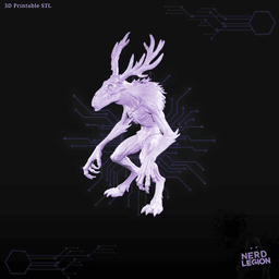 Wendigo - Dungeons and Dragons 3D Model 3d model