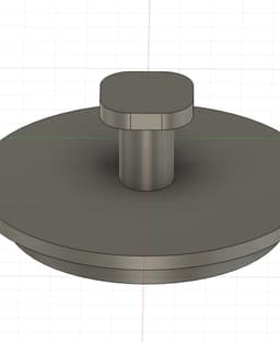 CAP WITH HANDLE 3d model