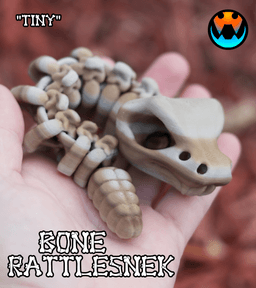 Skeleton RattleSNEK 3d model