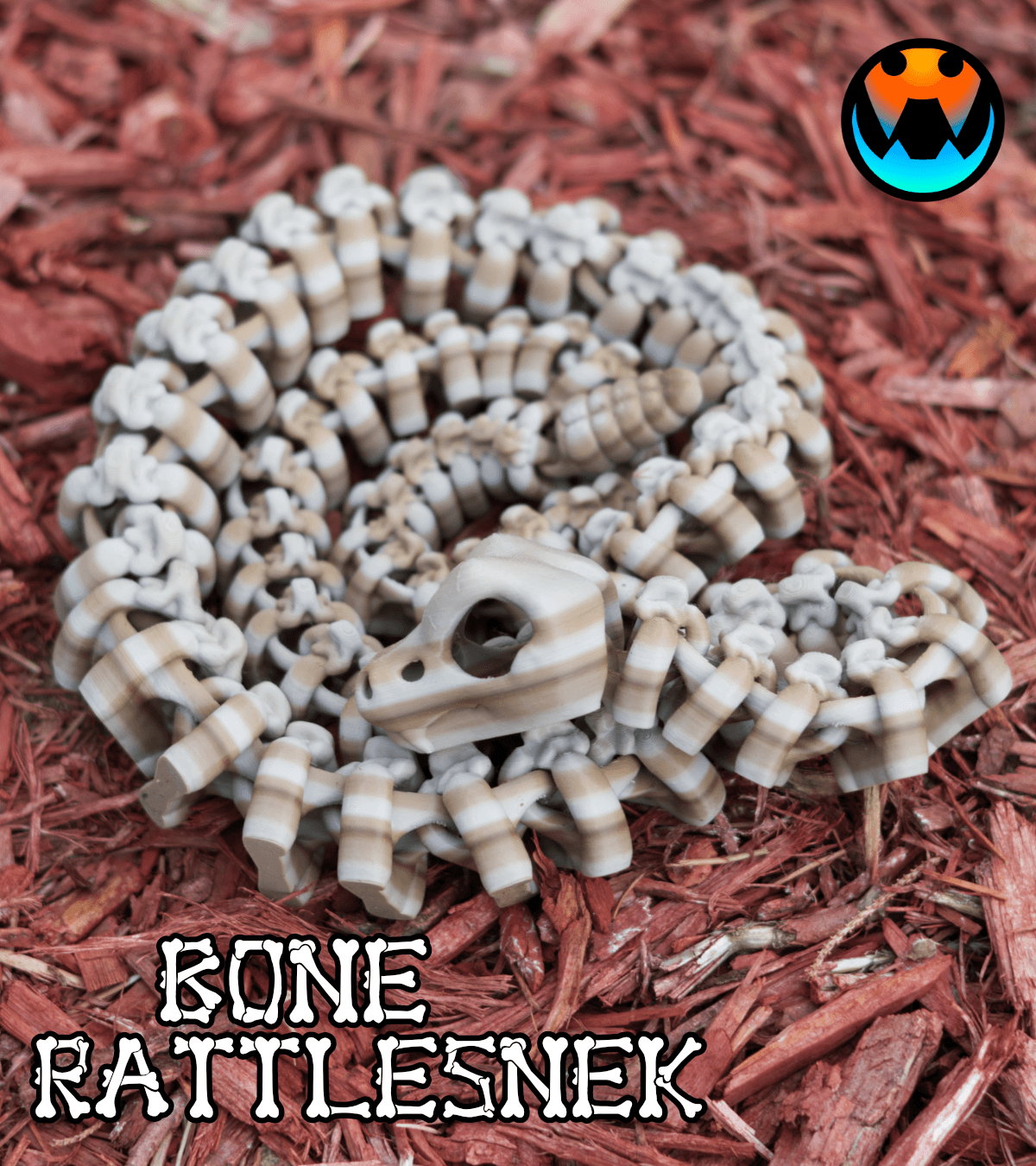 Skeleton RattleSNEK 3d model