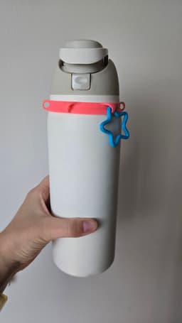 Carabiner Holder for Water Bottle 3d model