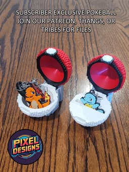 #0007 Squirtle Pixel Art with Keychain 3d model