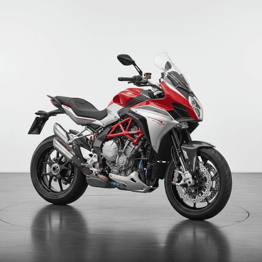 MV Agusta TurismoVeloce Touring Motorcycle 3d model