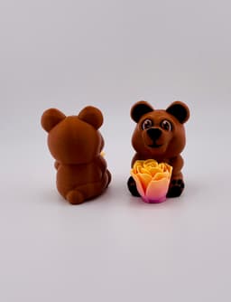 Mother's Day Roseables Bear Group 3d model