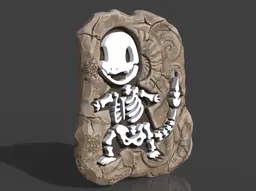 Poke Fossil Puzzle Charmander 3d model