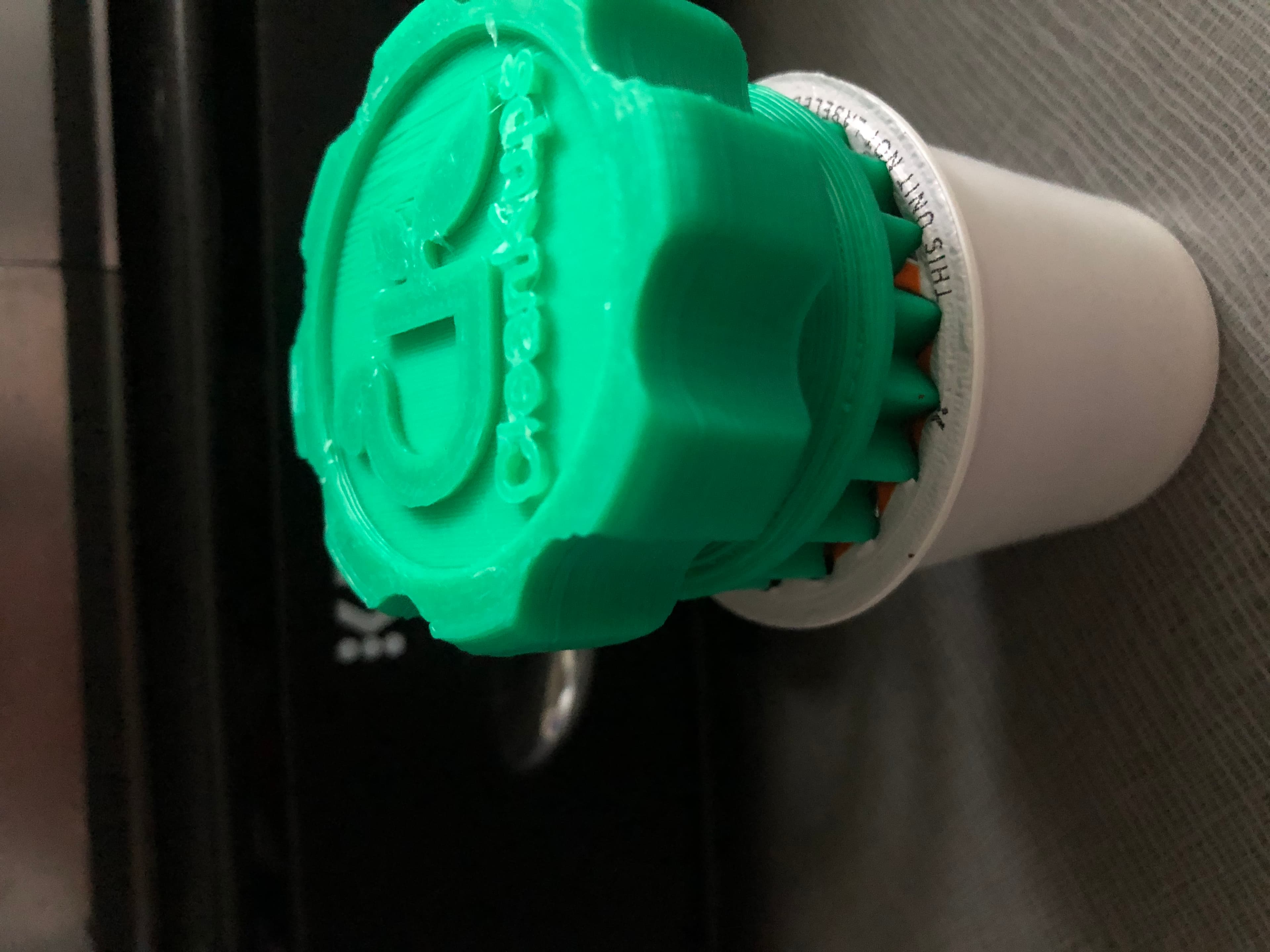 K-Cup® - CleanKup™ - Step 1: Puncturing the K-Cup® - 3d model