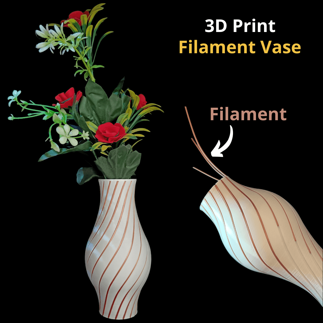 Filament Vase 3d model