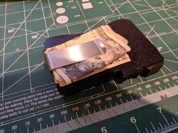 Wallet M3 with Metal Money Clip 3d model