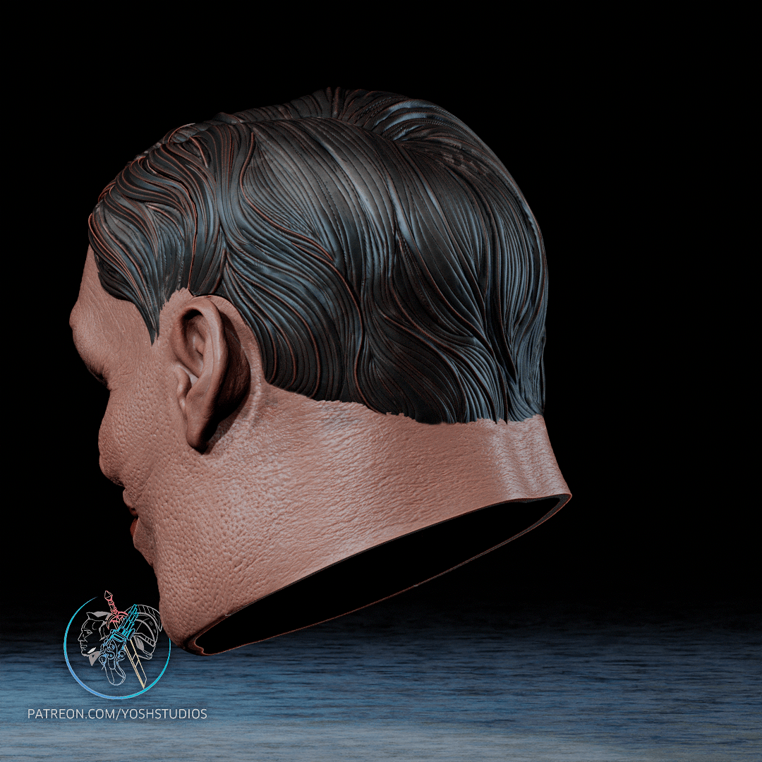 Alien Mask 3D Printer STL File 3d model