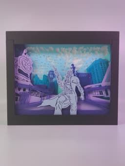 Fallout New Vegas Shadow Box 3d model