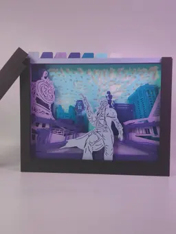 Fallout New Vegas Shadow Box 3d model