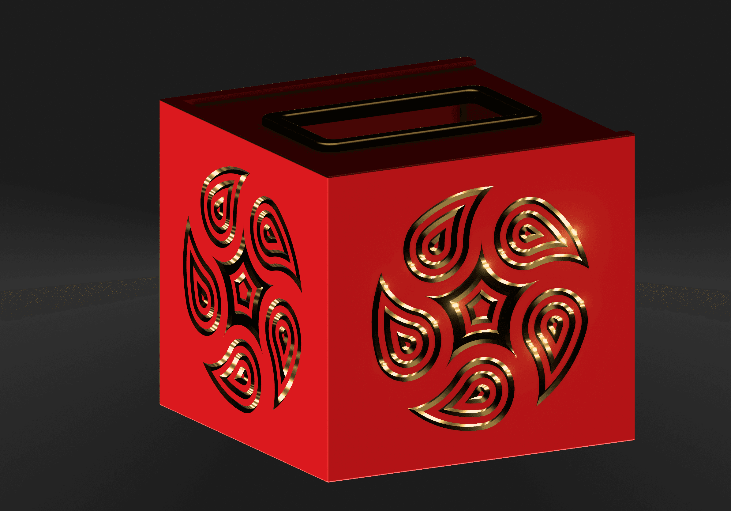 tissue box.stl 3d model