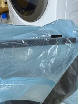 Washing Machine Drain Bag Holder 3d model
