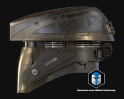 Captain Silvo's Helmet - 3D Print Files 3d model