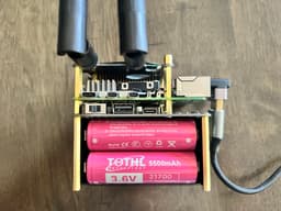 RASPAP Pi5 w/m.2 HAT+ and UPS 3d model