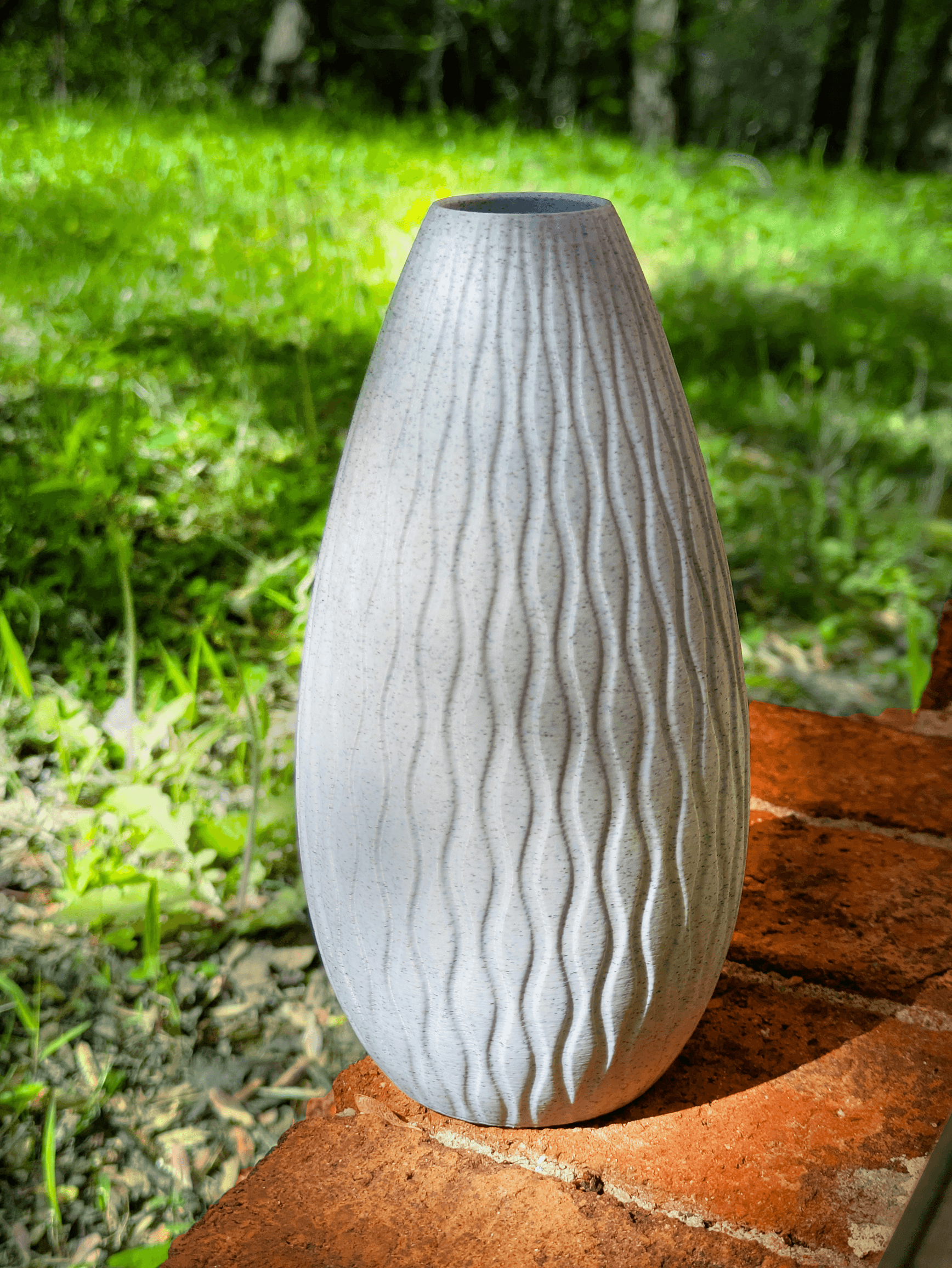Synchro Vase - Wave Vase 3d model
