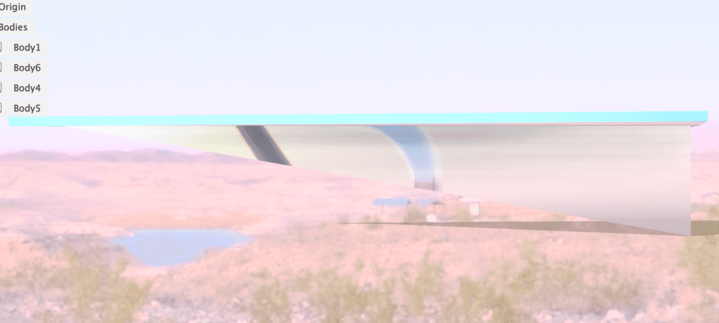 Plastic airplane 3d model
