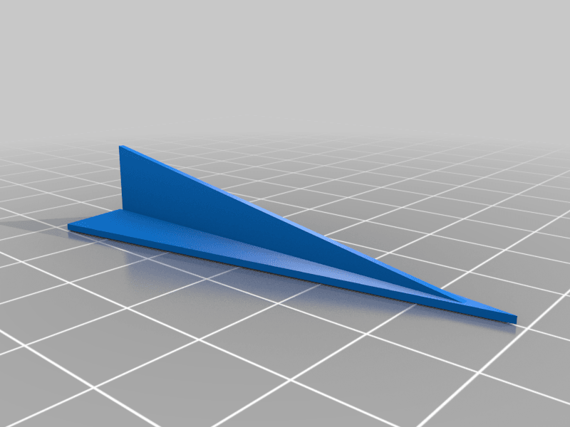 Plastic airplane 3d model