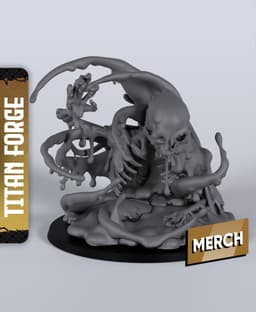 Anihilation Blob - With Free Dragon Warhammer - 5e DnD Inspired for RPG and Wargamers 3d model