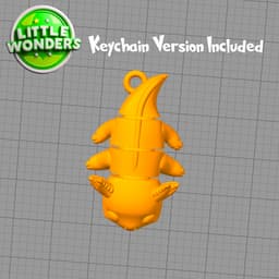 Mini Axolotl 3d model