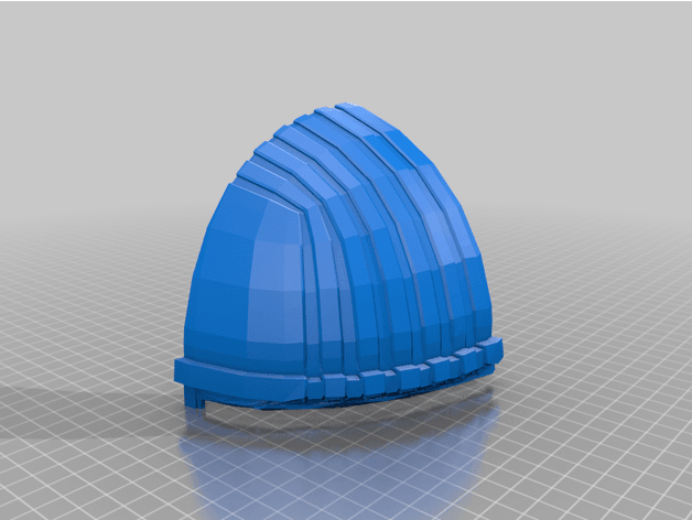 Custom Mandolorian knight helmet 3d model