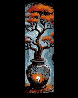 Each has their own vision of the Tree of Life - Set of bookmarks 3d model