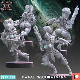Cabal Warmaidens 3d model