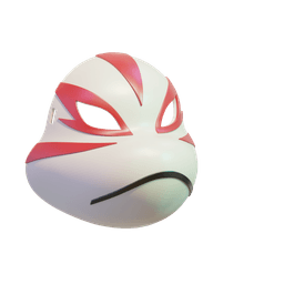 Raphael Anbu Mask TMNT x Naruto 3d model