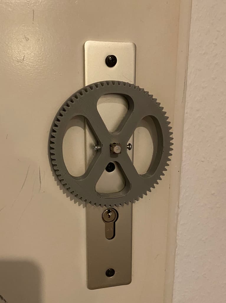 Knob door opener v.1 3d model