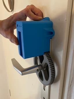 Knob door opener v.1 3d model