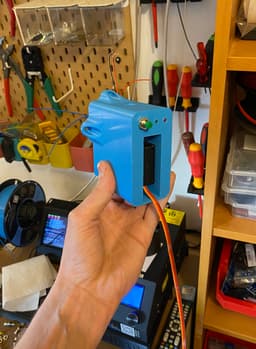 Knob door opener v.1 3d model