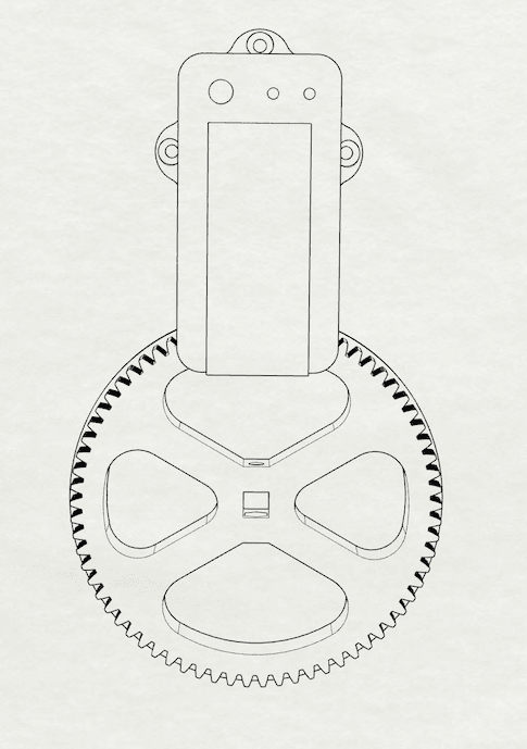 Knob door opener v.1 3d model