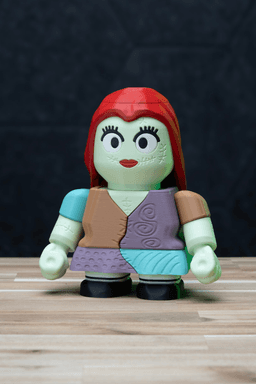 Chunky Sally - The Nightmare Before Christmas Kit | No Supports, No AMS, No Glue 3d model