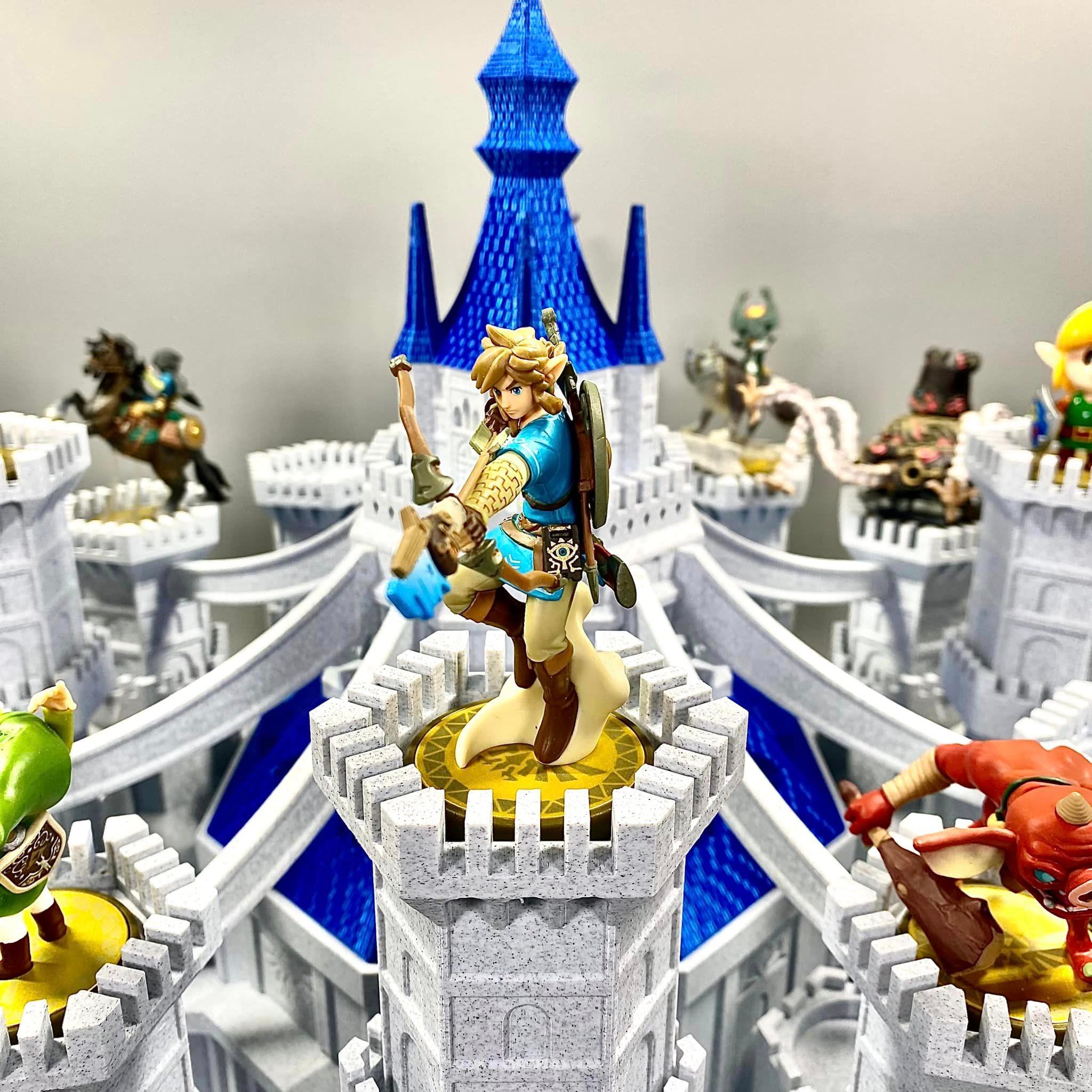 Zelda's Amiibo Castle 3d model