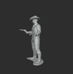 Toy Soldier Set: Cowboy 002 3d model
