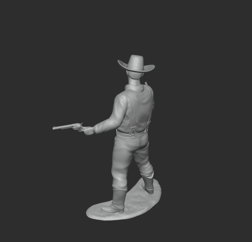 Toy Soldier Set: Cowboy 002 3d model