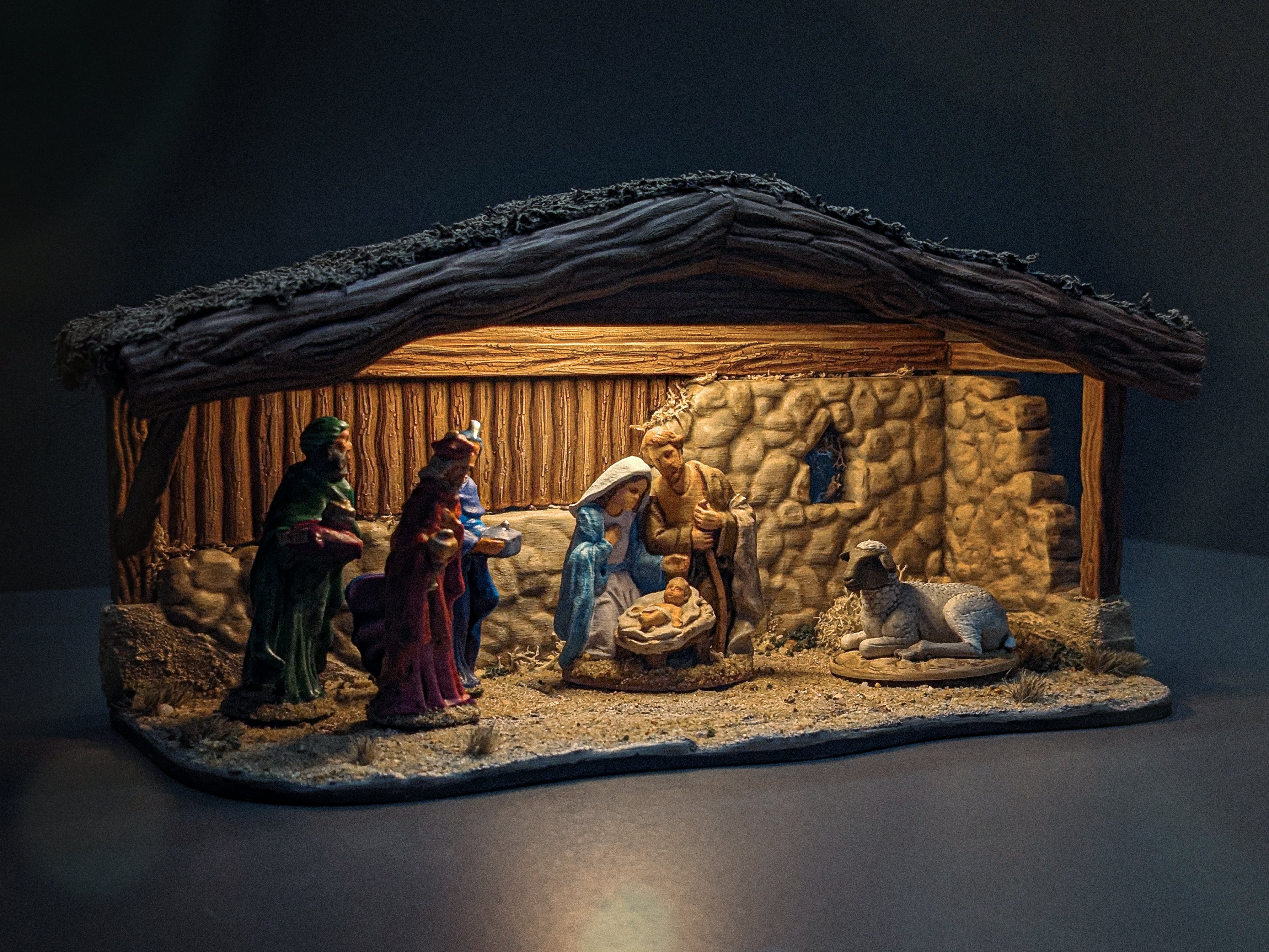 Build your own...Nativity Scene! Diorama Base Mesh 3d model