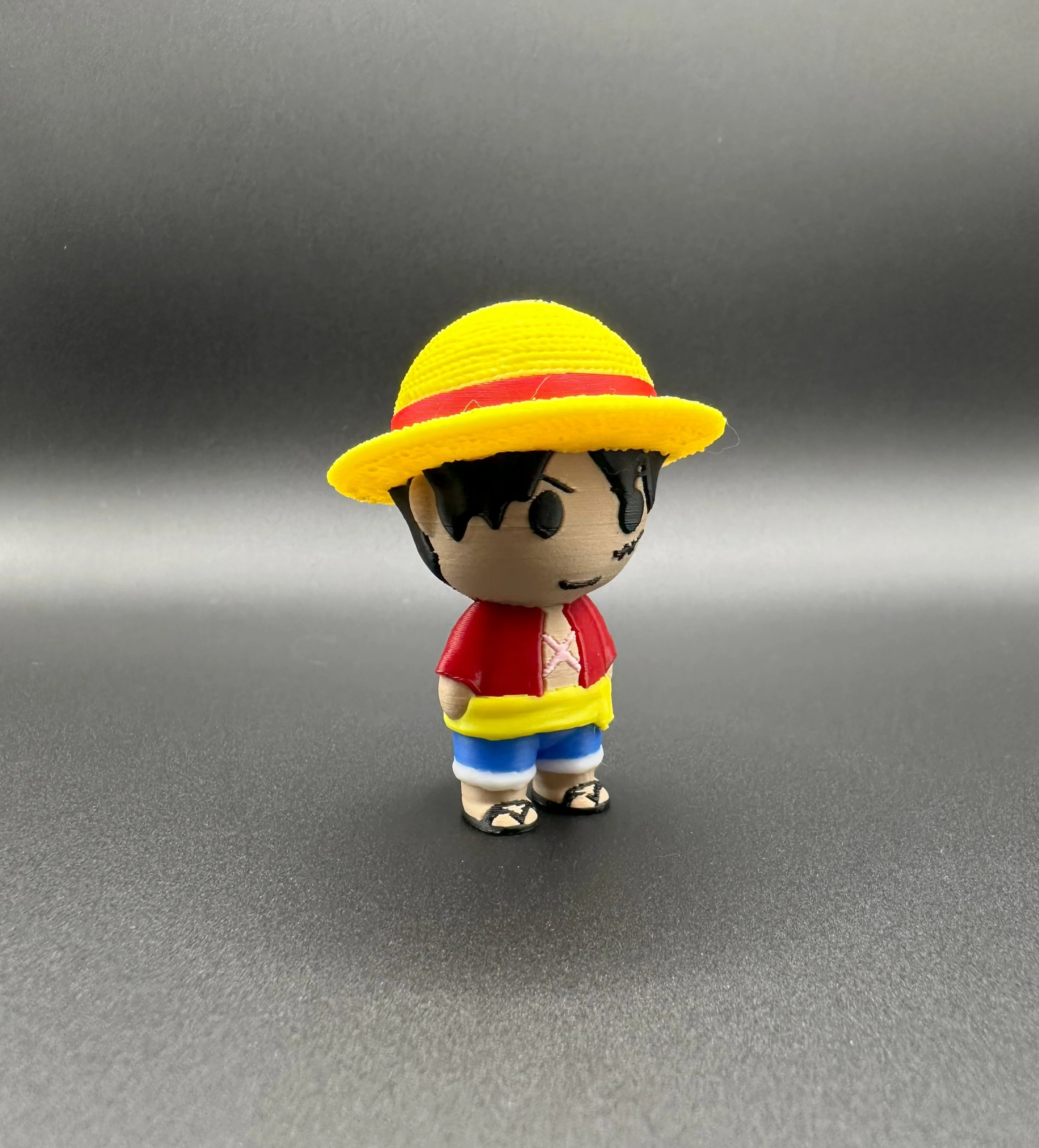 Luffy chibi (ONE PIECE) 3d model