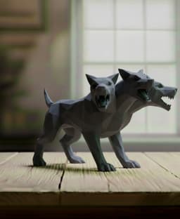 CERBERUS LOWPOLY 3d model