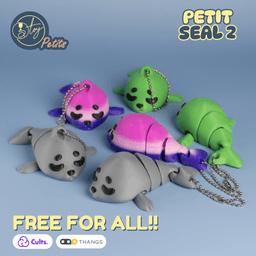 Petit Seal 2 3d model