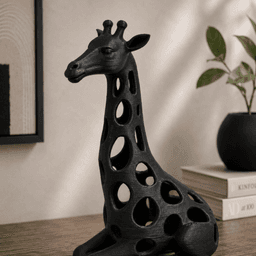 VORONOI GIRAFFE SCULPTURE / HOMEDECOR / MODERN DECOR / GOTHIC DECORl 3d model