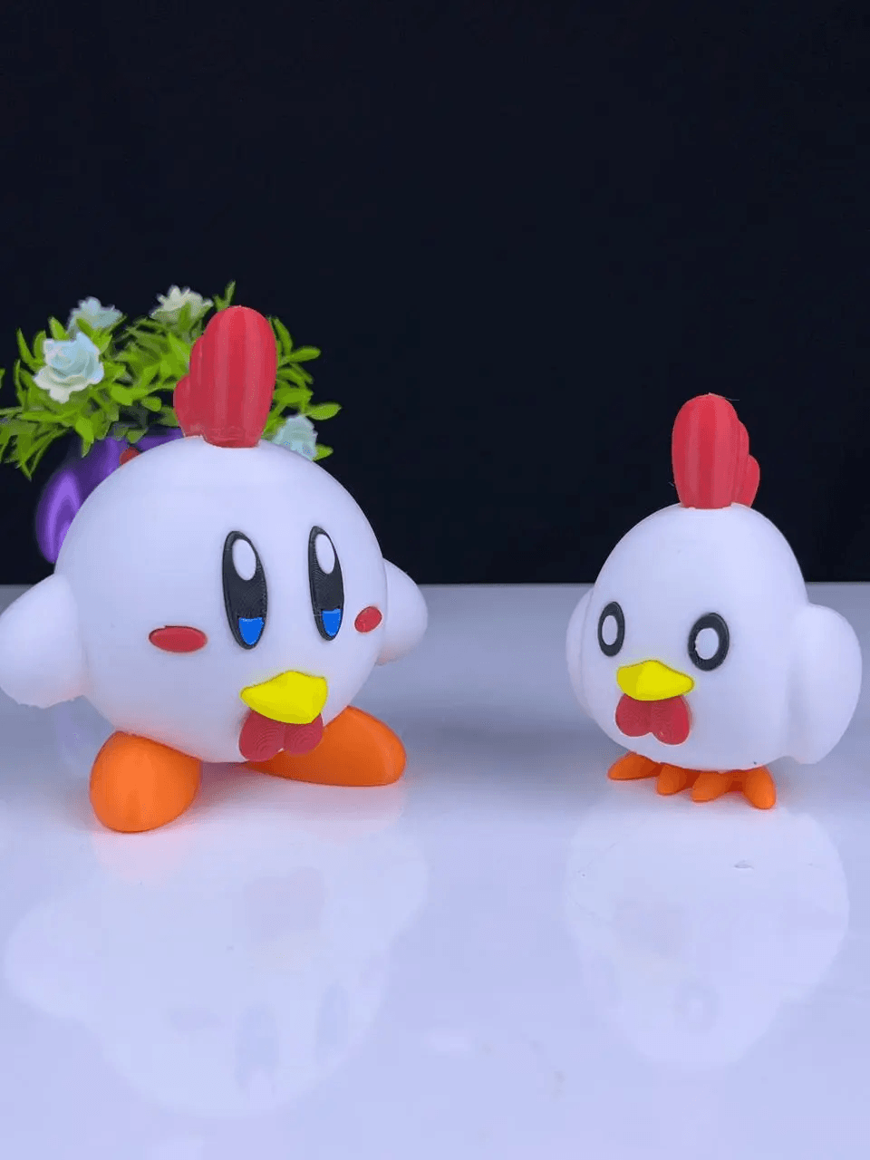 Kirby Chikipi - Multipart 3d model