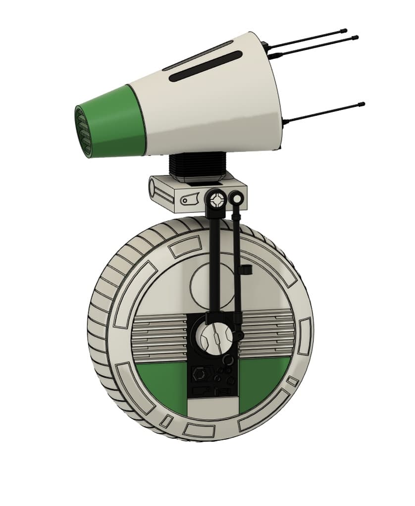 D-O Droid 3d model