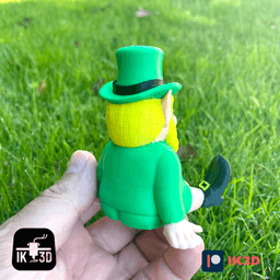 Leprechaun Shoulder Pal / No Supports / 3MF Included 3d model