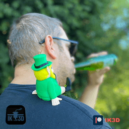 Leprechaun Shoulder Pal / No Supports / 3MF Included 3d model