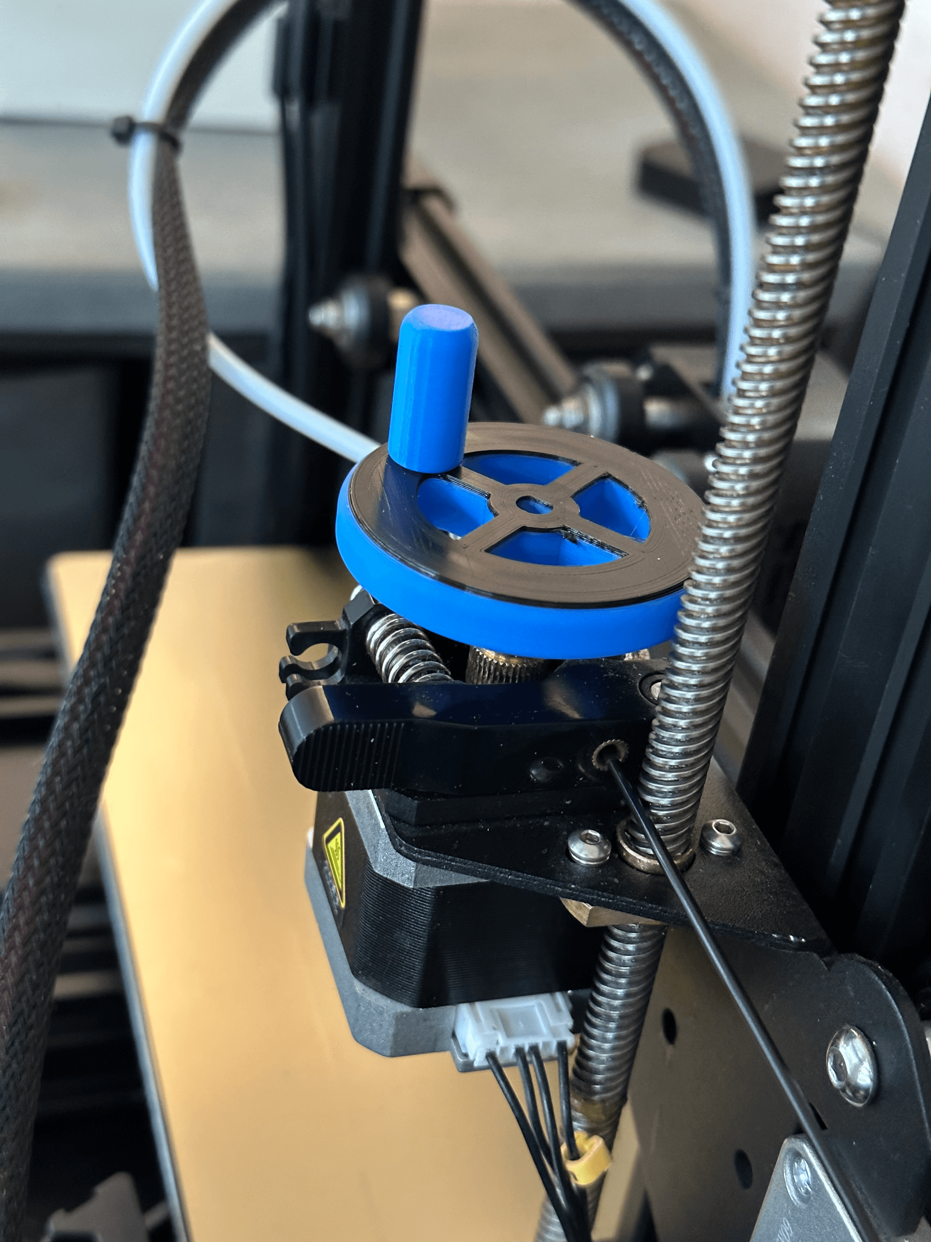 Creality Ender 3 - Replacement extruder Knob 3d model