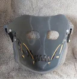 Skully the articulated mask 3d model