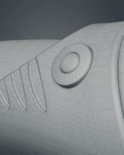 Palpatine's Lightsaber - Star Wars 3d model