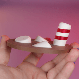 Hot Cocoa Mug with removable Lid - Candy Bowl - no AMS 3d model