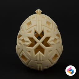 Easter Egg lights 3d model